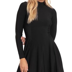 Blackmilk Clothing Long Sleeve Longline Dress
